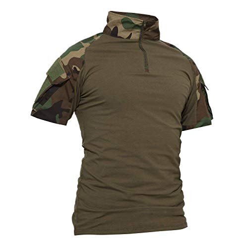LiLichan⚐︎38 LiliChan Men's Tactical Shirt Short Sleeve Military Outdoor